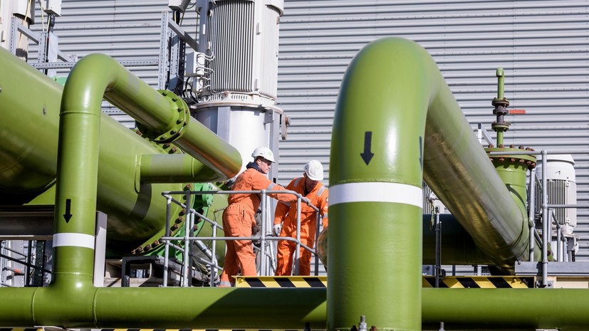 Биржевые цены на газ в Европе на открытии торгов упали более чем на 6%