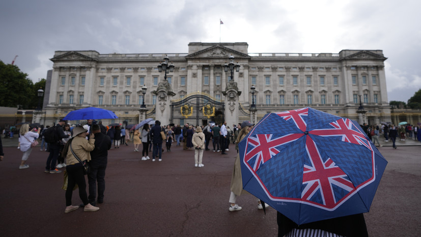 В Британии начался национальный траур после смерти королевы Елизаветы II