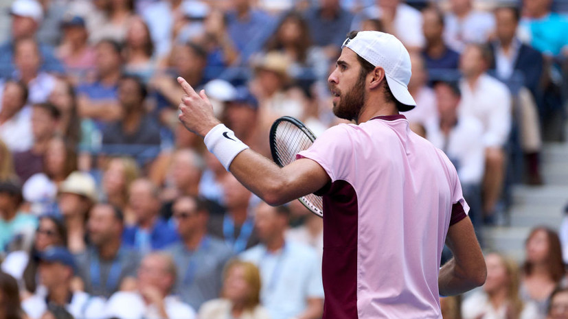 Хачанов заявил, что гордится выходом в полуфинал US Open