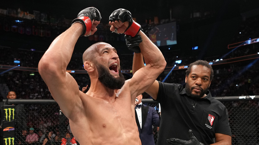 Тренер «Ахмата» Бичуев не ожидал, что Чимаев так легко победит Холлэнда