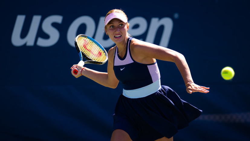 Потапова вышла во второй круг теннисного турнира в Словении