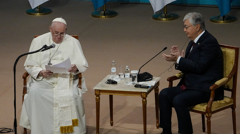 Папа Римский призвал к возрождению «духа Хельсинки» и установлению политического диалога