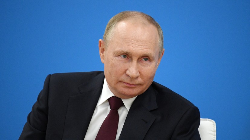 Путин обсудил с Шольцем озабоченности России по вопросу географии поставок зерна с Украины