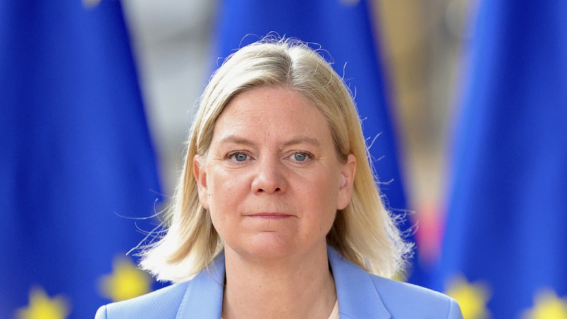 Премьер-министр Швеции Андерссон заявила, что 15 сентября подаст в отставку