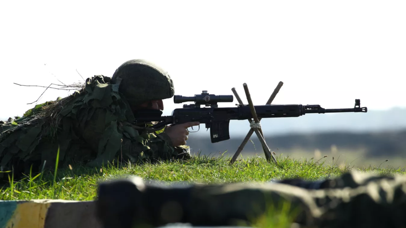 Снайперы ЮВО провели учения в горах Северной Осетии