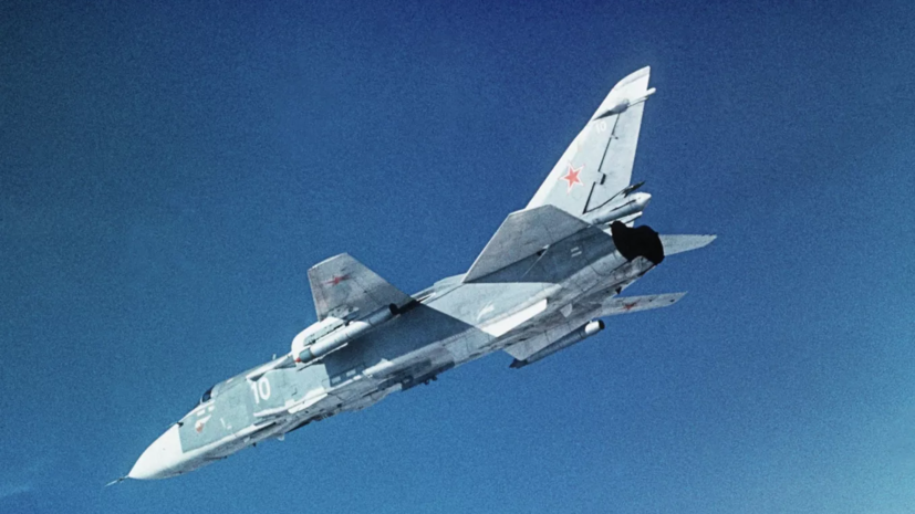В Калининградской области прошли учения Су-24М и Су-30СМ с практическим бомбометанием