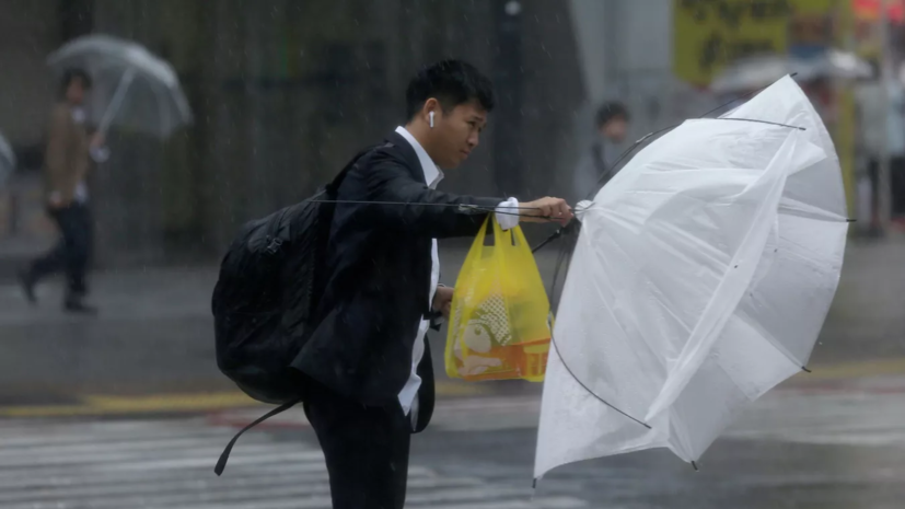 В Японии выпущено предупреждение в связи с тайфуном «Нанмадол»