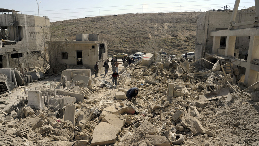 Пять сирийских военных погибли после авиаударов ВВС Израиля в провинции Дамаск