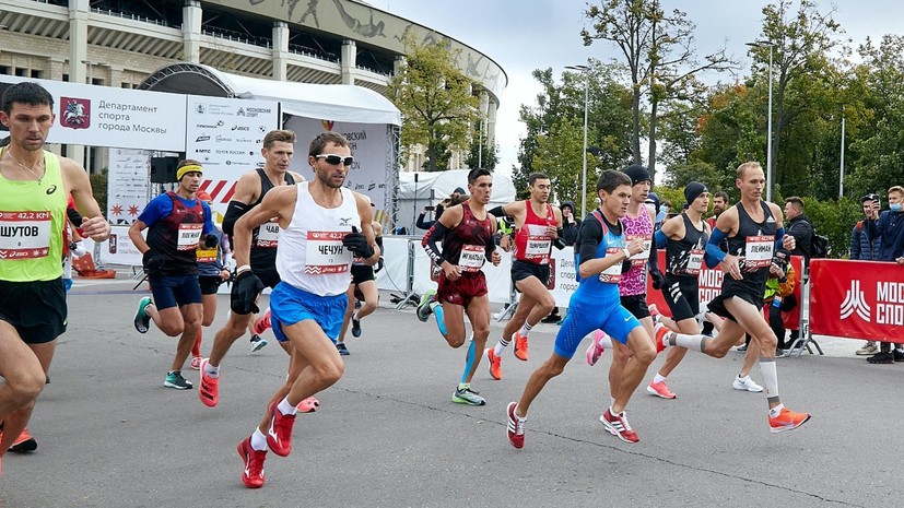 В Московском марафоне приняли участие 25 тысяч человек
