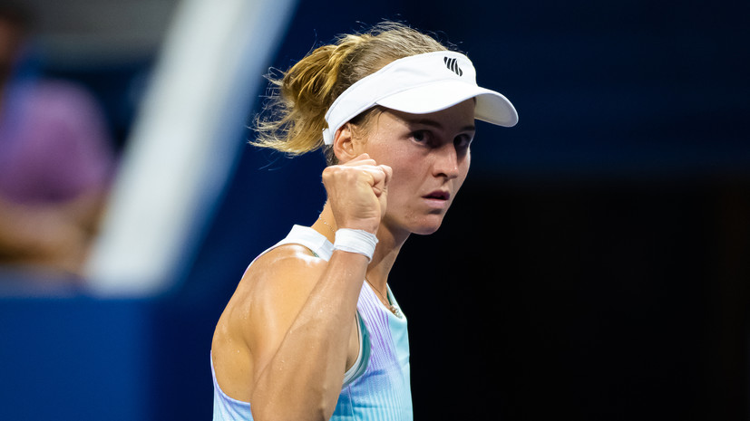 Самсонова обыграла чемпионку Уимблдона Рыбакину на старте турнира в Токио