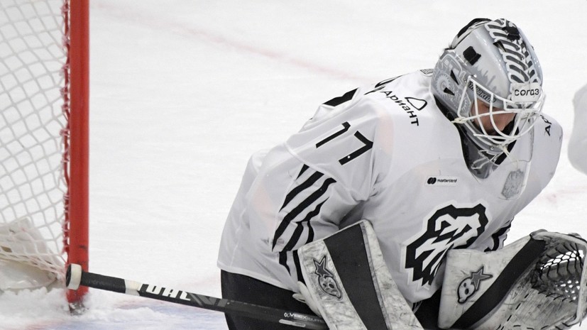 ХК «Нефтехимик» подписал контракт с вратарём Гариповым до конца сезона