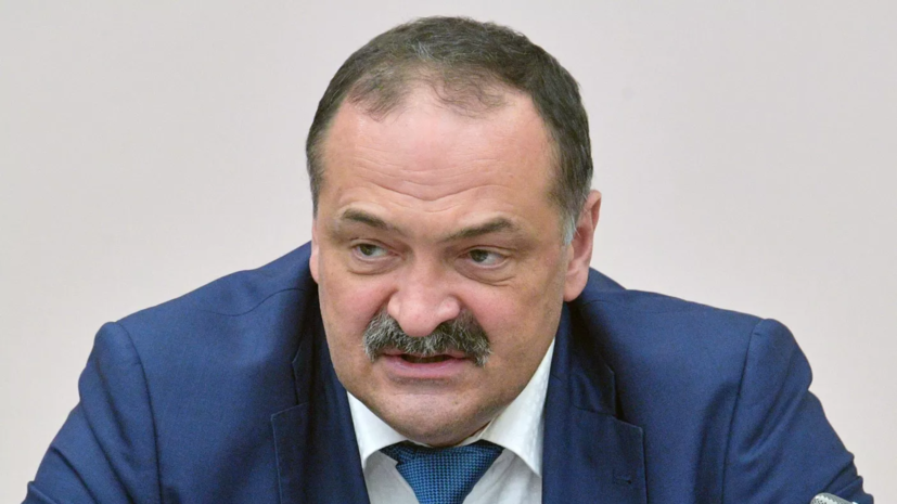 Глава Дагестана Меликов: несанкционированные акции в Махачкале координировались из-за рубежа