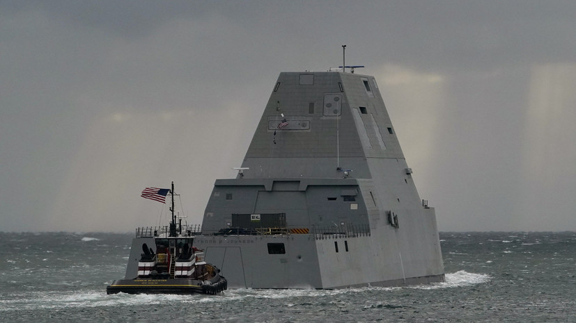Командование ВМС США объяснило заход в порт Японии эсминца с буквой Z на корме