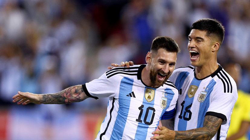 Сборная Аргентины не проигрывает уже 35 матчей подряд