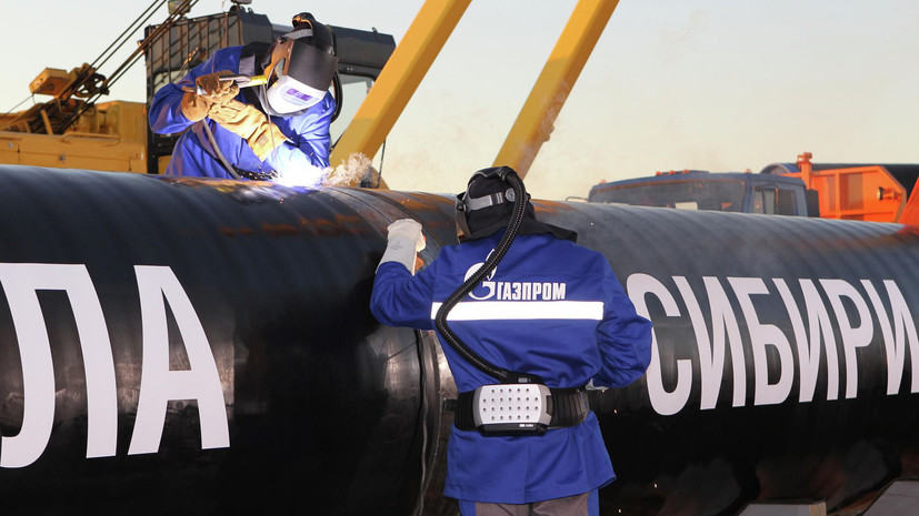 «Газпром» сообщил о возобновлении поставок газа в Китай по газопроводу «Сила Сибири»