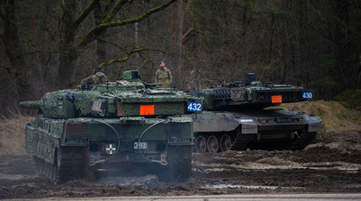 Немецкие танки Leopard 2