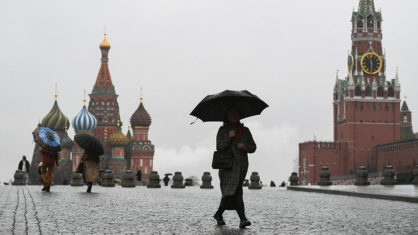 Синоптик Тишковец спрогнозировал около 30% всей месячной нормы осадков из-за дождей в Москве