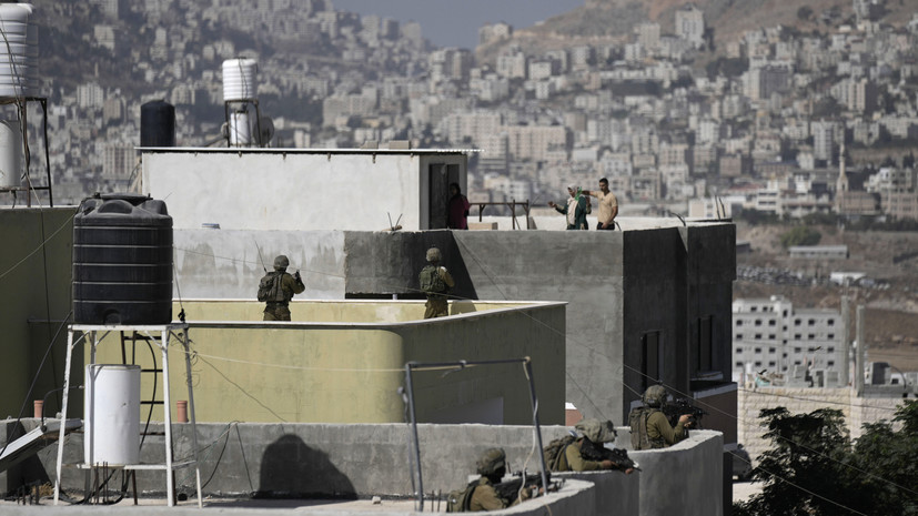 Израильская армия сообщила об инциденте со стрельбой на Западном берегу