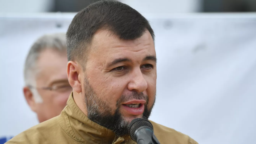 Глава ДНР Пушилин наградил Кадырова звездой Героя республики