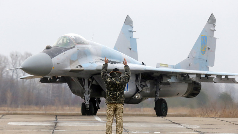 ВКС России сбили украинский МиГ-29 в Запорожской области