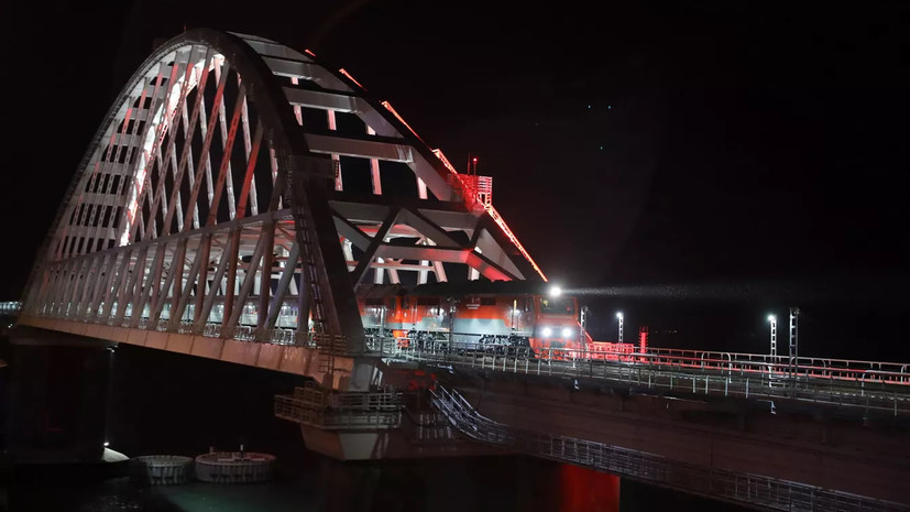 Работы по восстановлению Крымского моста будут вестись круглосуточно