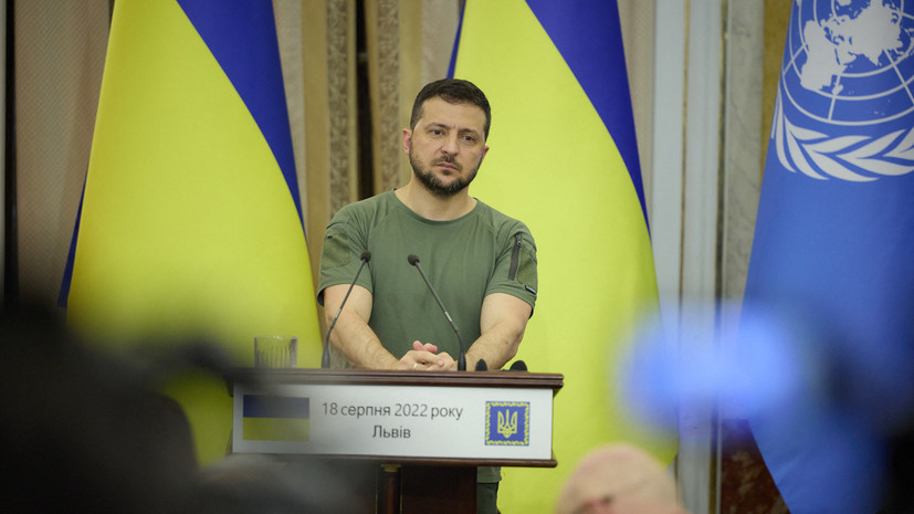 Гутерреш обсудил с Зеленским ситуацию на Украине