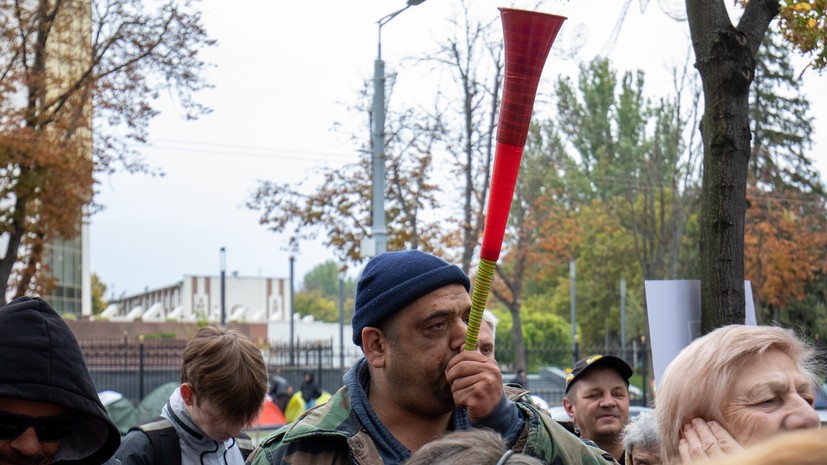 В Кишинёве полиция разогнала демонстрантов