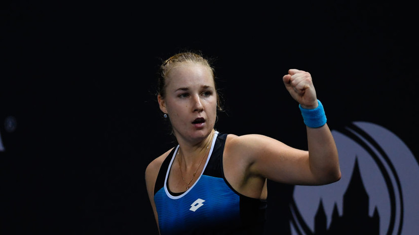 Блинкова выиграла теннисный турнир в Клуж-Напоке