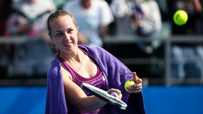 Блинкова — о победе на теннисном турнире WTA: мне так хорошо