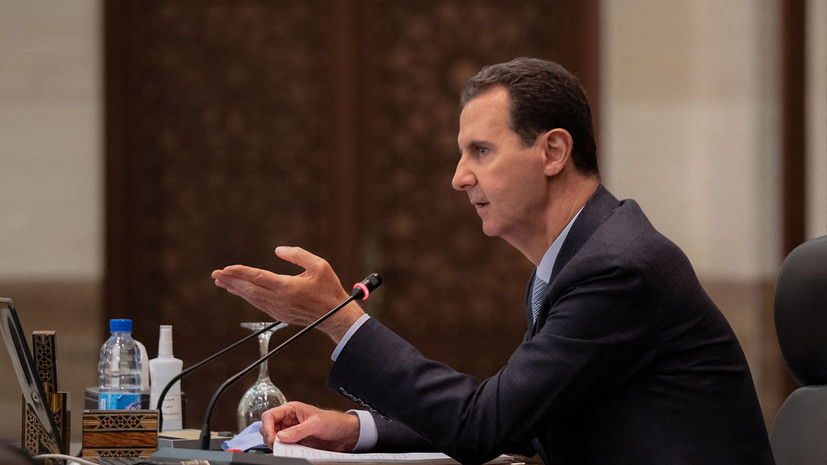 Асад поздравил российскую делегацию с успешным проведением референдумов в четырёх регионах