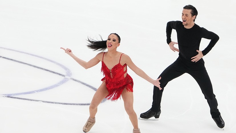 Морозов и Нарижный победили в ритм-танце на Гран-при России