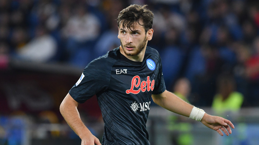 Директор «Наполи» отреагировал на слухи об интересе «Манчестер Сити» к Кварацхелии