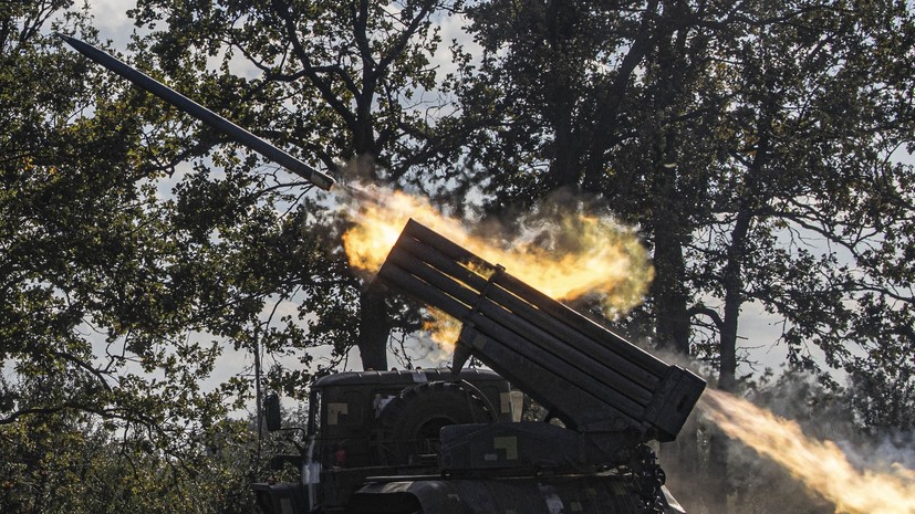 СЦКК ДНР: украинские войска снова выпустили десять ракет из РСЗО «Град» по Донецку