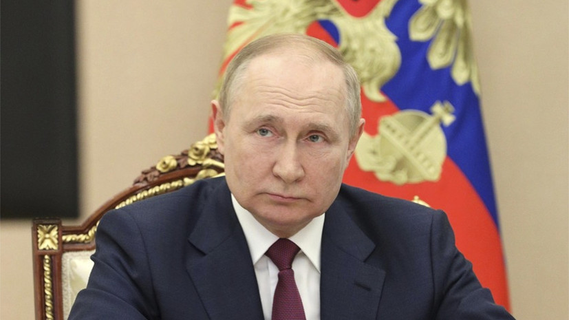 Путин назвал главной целью спецоперации на Украине помощь Донбассу