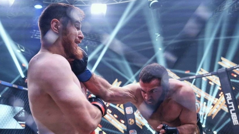 Ялыев победил Эмиева в главном поединке турнира «Наше дело»