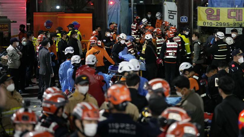 Число погибших в результате давки в Сеуле россиян достигло четырёх