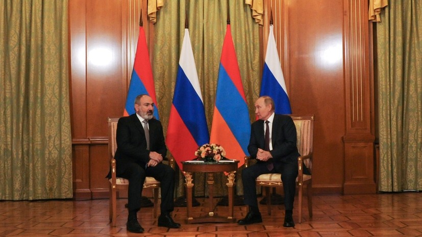 В Сочи завершились переговоры Путина и Пашиняна