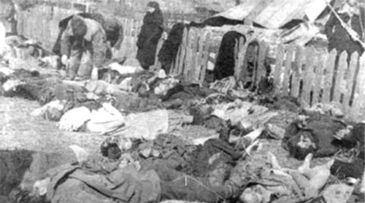 Поляки, убитые боевиками УПА в 1943 году