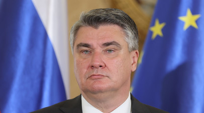 Президент Хорватии выступил против подготовки украинских военных на хорватской территории