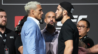 Махачев и Оливейра уложились в вес перед поединком на турнире UFC 280