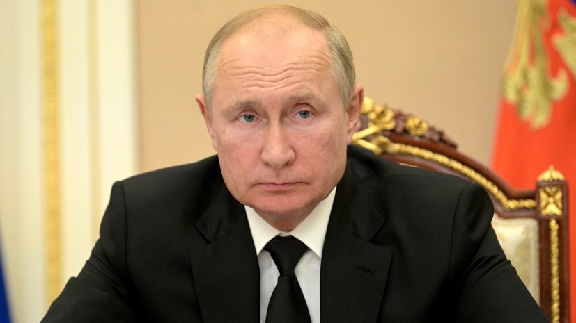 Путин заявил о безжалостности стран Запада к жителям Украины