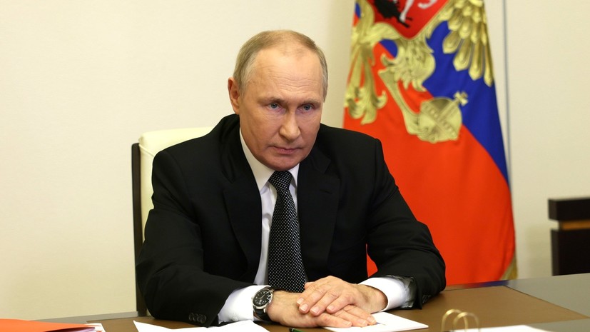 Путин назвал конфликт на Украине, по сути, противостоянием внутри одного народа