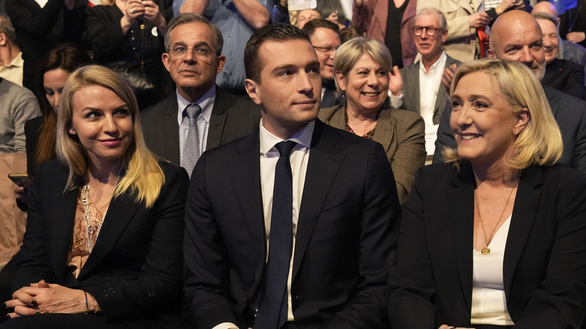 Новым председателем французской партии «Национальное объединение» стал Жордан Барделла