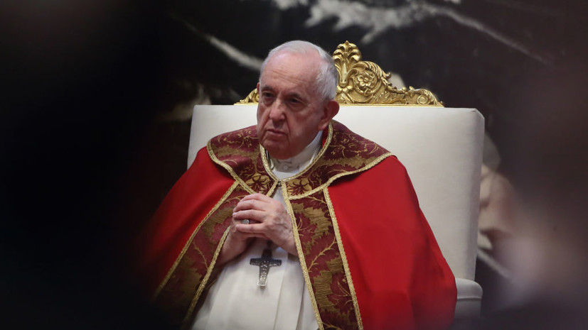 Папа Римский заявил о своей «любви к русскому и украинскому народам»