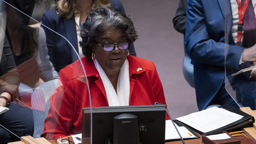 Постпред США при ООН Томас-Гринфилд прибыла в Киев