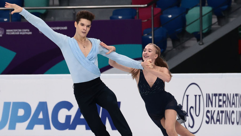 Леонтьева и Горелкин выиграли Гран-при России в соревнованиях танцевальных пар среди юниоров