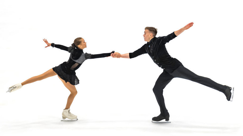 Чикмарёва и Янченков выиграли Гран-при России среди юниоров в соревнованиях спортивных пар