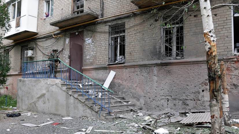 В ДНР сообщили о гибели мирного жителя в результате обстрелов ВСУ за сутки