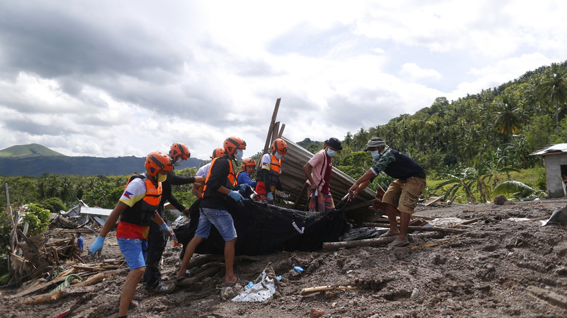 Шторм «Налджи» на Филиппинах привёл к гибели 160 человек
