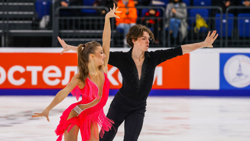 Кагановская и Ангелопол стали победителями этапа Гран-при России в Москве в танцах на льду